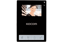 Монитор видеодомофона КОСОМ KCV-434SD (черный)