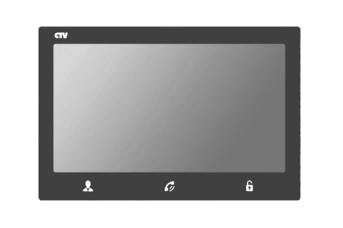 Монитор видеодомофона CTV CTV-M4703AHD G (графит)