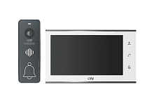 Комплект видеодомофона CTV CTV-DP4707IP W (белый)