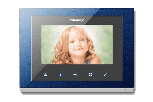 Монитор видеодомофона Commax CMV-70S (синий)