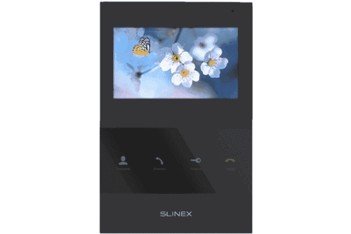 Монитор видеодомофона SLINEX SQ-04 (черный)