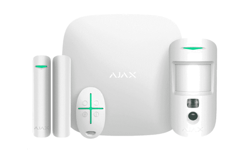 Комплект Ajax Systems Ajax StarterKit Cam Plus (white)