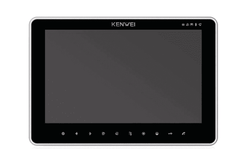 Монитор видеодомофона KENWEI KW-SA20C-PH-HR (черный)