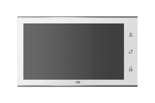 Монитор видеодомофона CTV CTV-M4105AHD W (белый)