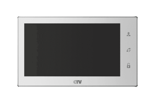 Монитор видеодомофона CTV CTV-M4706AHD W (белый)
