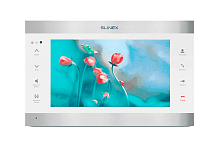 Монитор видеодомофона SLINEX SL-10IPT (серебро+белый)