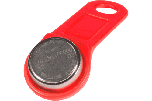 Ключ электронный Touch Memory SLINEX DS 1990А-F5 (красный)