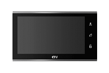 Монитор видеодомофона CTV CTV-M4707IP B (чёрный)