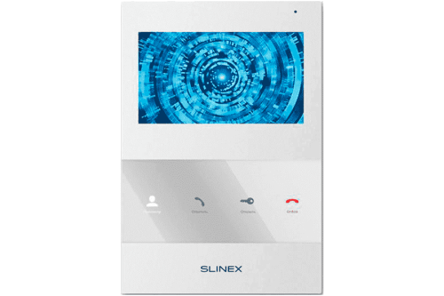 Монитор видеодомофона SLINEX SQ-04 (белый)