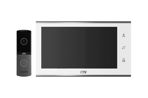 Комплект видеодомофона CTV CTV-DP2702MD W (белый)