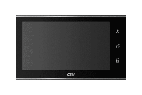 Монитор видеодомофона CTV CTV-M4705AHD B (чёрный)