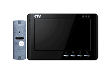 Комплект видеодомофона CTV CTV-DP1704MD B (чёрный)