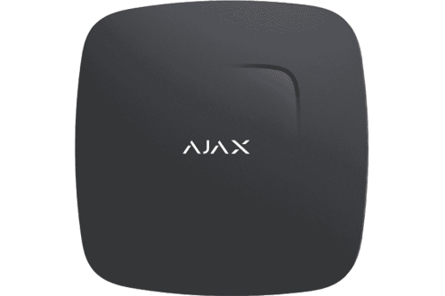 Беспроводной пожарный датчик с сенсором температуры Ajax Systems Ajax FireProtect (black)