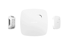 Беспроводной пожарный датчик с сенсорами температуры и угарного газа Ajax Systems Ajax FireProtect Plus (white)