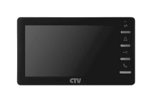 Монитор видеодомофона CTV CTV-M1701MD B (чёрный)
