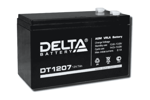 Аккумулятор Delta Delta DT 1207