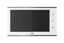Монитор видеодомофона CTV CTV-M4705AHD W (белый)